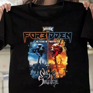Forbidden 2025 Tour T-Shirt, Rock Band Concert Gift for Fans Unisex Tee 92
